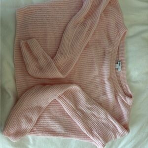 Soft Ribbed Crew Neck Subdue Sweater